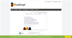 Desktop Screenshot of leadscope.com