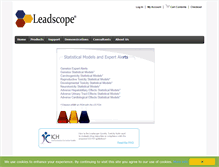 Tablet Screenshot of leadscope.com